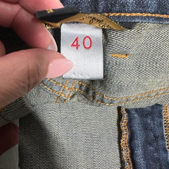 Lucky Brand 367 Vintage Bootcut Men's Jeans 40 x 33.5 Dark Wash Cotton 7MD1372 - Picture 9 of 11